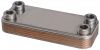  FixTrend ZB190-10 forrasztott lemezes hcserl, 10 lemezes, L=190mm, 4x3/4